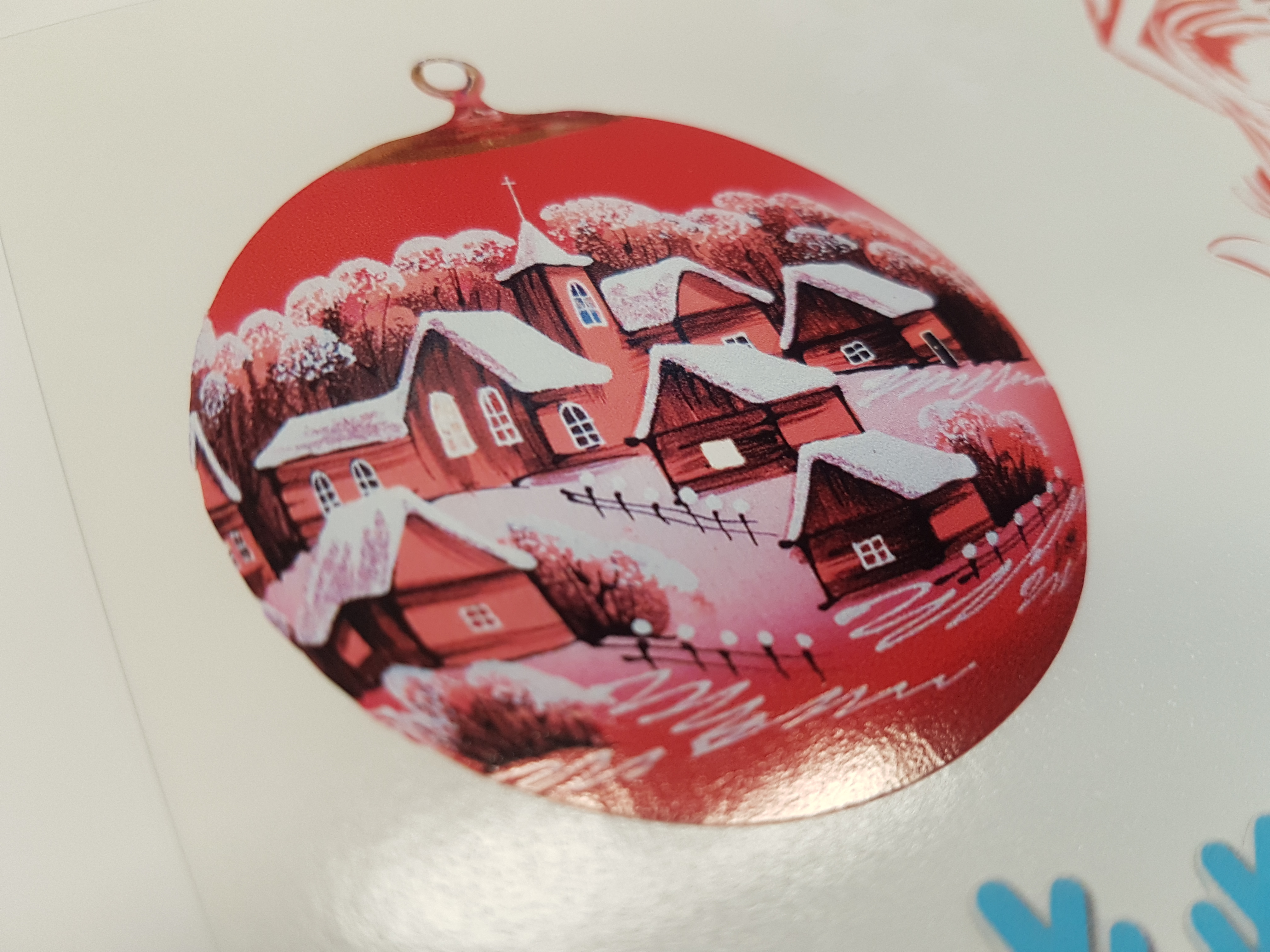 Decorazioni adesive per Natale